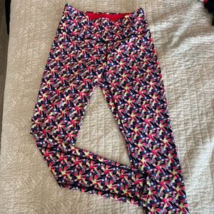 Victoria’s Secret VSX Sport leggings in S/P size. It was made in Sri Lanka